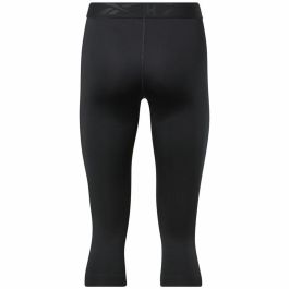 Mallas Deportivas de Mujer Reebok Capri Night Negro