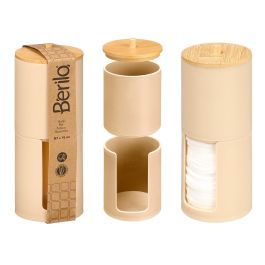 Berilo Bote Plástico Doble Tapa Bambú Beige 7 x 18 x 7 cm (Set de 24) Precio: 38.50000022. SKU: B1ASHNKD87