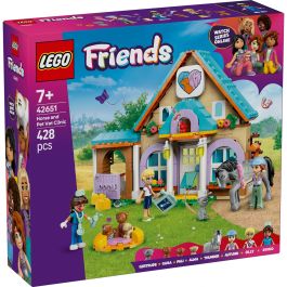 LEGO 42651 Caballo y Clínica Veterinaria de Mascotas LEGO Friends con 3 Minipersonajes, Caballo, 3 Perros y Gata