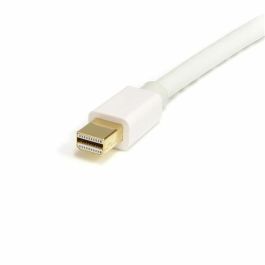 Cable DisplayPort Mini a DisplayPort Startech MDP2DPMM2MW (2 m) Blanco 4K Ultra HD