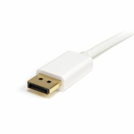 Cable DisplayPort Mini a DisplayPort Startech MDP2DPMM2MW (2 m) Blanco 4K Ultra HD