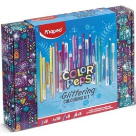 Maped kit de coloreado brillante glittering colores surtidos Precio: 13.95000046. SKU: B1DEHW366S