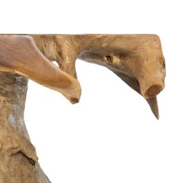 Consola Natural Madera de Teca Entrada 80 X 40 X 80 cm