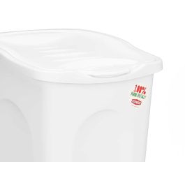 Pongotodo Primavera 25L Blanco Stefanplast 28x40x36 cm (6 Unidades) Pongotodo Primavera 25L Blanco Stefanplast 28x40x36 cm (6 Unidades)