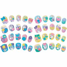 Aquabeads AQU5054131350515 Kit de Manicura Unicornio - 40 Uñas - con Pegatinas