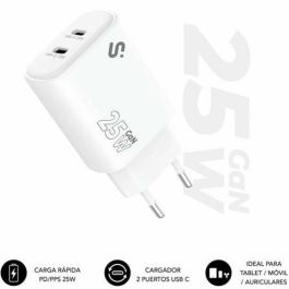 Cargador de Pared Subblim SUBCHG-6G2520 Blanco 25 W