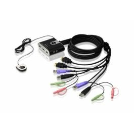 Aten CS692 Interruptor KVM HDMI 2 Puertos, Control 2 Computadoras, Negro Precio: 65.68999976. SKU: S55091165