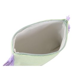 DKD Home Decor Neceser Mediterraneo Azul Verde 5 x 22 x 30 cm Poliester (6 Unidades)