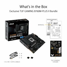 ASUS TUF GAMING B760M-PLUS II ASU1707621044935 Placa base LGA 1700 DDR5 Micro ATX