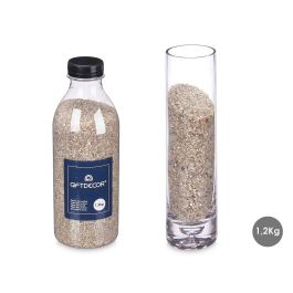 Giftdecor Bote Piedra Decorativa 1.2 kg Natural, Mármol y PVC, 7.5x21.8x7.5 cm (12 Unidades)