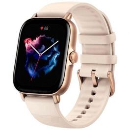 Amazfit GTS 3 W2035OV2N Smartwatch con GPS, Notificaciones, Frecuencia Cardíaca, Pantalla AMOLED Ultra HD, Blanco Marfil Precio: 129.79000023. SKU: S8100772