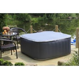 Sunspa Spa Inflable Cuadrado Laminado 4 Personas - 1,57 x 0,67 m