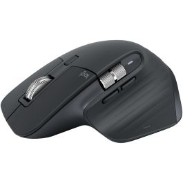 Logitech MX MASTER 3S Ratón Inalámbrico de Alto Rendimiento, 8000 DPI, Seguimiento sobre Cristal, Ergonómico, Bluetooth, Grafito