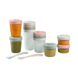 Beaba Pack Eucalipto Recipientes Porciones Bebé Primeras Comidas, Herméticos, Apilables, Sin BPA, 12 Envases (90/150/250ml) + 2 Cacitos Precio: 38.9899994. SKU: B1DD8DHSXM