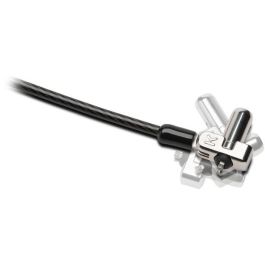 Kensington N17 KEYED LAPTOP LOCK Candado con Llave para Portátil Dell, Cable de Acero al Carbón de 5mm, Negro
