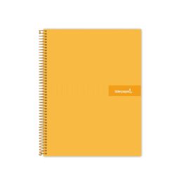 Cuaderno Espiral Liderpapel A4 Micro Crafty Tapa Forrada 120H 90 gr Cuadro 5 mm 5 Bandas 4 Colores Color Naranja