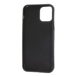 Carcasa negra de plástico soft touch para iphone 12 pro