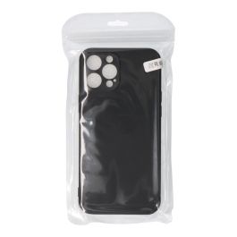 Carcasa negra de plástico soft touch para iphone 12 pro max