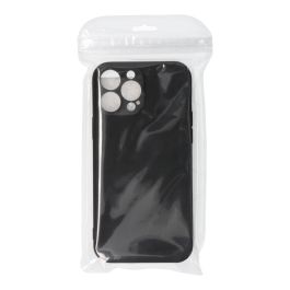 Carcasa negra de plástico soft touch para iphone 13 pro max