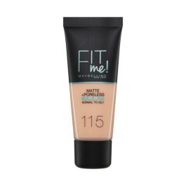 Base de Maquillaje Fluida Fit me Maybelline 30 ml