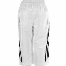 Pantalón Deportivo Infantil Adidas 3/4 Blanco
