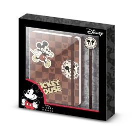 Caja Regalo con Diario y Bolígrafo Fashion Journey Disney Mickey Mouse Marrón Precio: 9.89000034. SKU: B18YH4W2T9