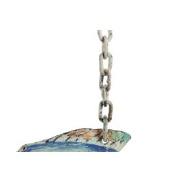 DKD Home Decor Decoración Mediterráneo Azul Multicolor 27 x 8 x 21 cm (4 Unidades)