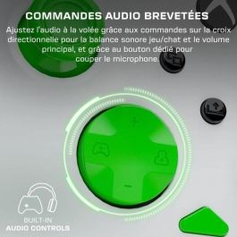 Turtle Beach TUR0840454400052 Gamepad Rematch Core para Xbox Series X|S, Xbox One y PC, RGB, Con Cable, Blanco/Verde