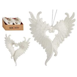Adorno Árbol Navidad Pequeño Alas Blanco Krist+ 12x13x2.5cm (48 Unidades) Precio: 61.8899996. SKU: B1CD6P4R8Q