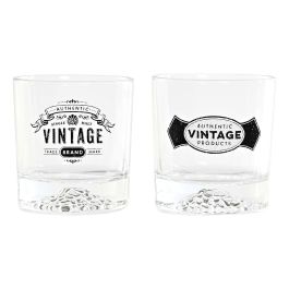 DKD Home Decor Vaso de Cristal Transparente Negro Loft, Set de 4 Piezas con Capacidad de 320ml y Dimensiones de 8.3x8.9 cm Precio: 16.78999993. SKU: B1ANW8VT8W