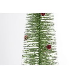 DKD Home Decor Árbol de Navidad Tradicional Verde Rojo 22 x 120 x 22 cm