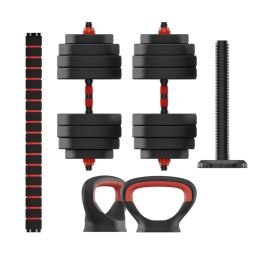 Kit de Pesas Rusas y Mancuernas KSIX Negro 20 kg 19 piezas Kit de Pesas Rusas y Mancuernas KSIX Negro 20 kg 19 piezas