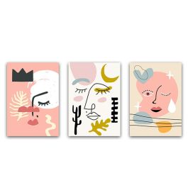 Cuadro Scandi DKD Home Decor Multicolor 1.8 x 40 x 30 cm (3 Unidades) Precio: 6.09114. SKU: B1FHS82S3C