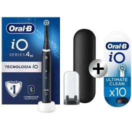 Cepillo Dental Braun Oral-B iO 4N/ Incluye 10 Recambios/ Negro Precio: 88.8900001. SKU: B1JS35YC7P