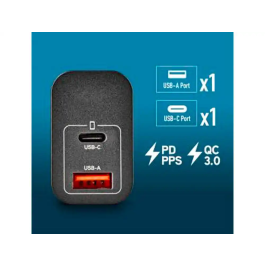 Ngs Cargador GAN de Pared Ultrarrápido 30W USB-C + USB-A para Portátil Precio: 8.98999992. SKU: B18YQHLRET