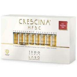 Crescina, Transdermic HFSC 1300, Para la estimulación del crecimiento, Sérum de Tratamiento en Ampollas, Para el cuero cabelludo, Para mujeres, 20 pzs, 3.5 ml Precio: 150.04. SKU: B14FL8BS9D