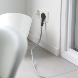 Chacon Prolongador Cable Textil 5m Enchufe Plano con Toma Tierra 3x1.5mm² 3680W Negro/Blanco Uso Interior Elegante Precio: 22.49999961. SKU: B1K5YC2YMC