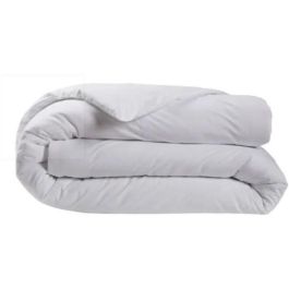 Cubierta de dododor - 240x220 cm - Algodón - Antibacteriano - Blanco - Hecho en Francia Cubierta de dododor - 240x220 cm - Algodón - Antibacteriano - Blanco - Hecho en Francia
