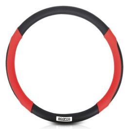 Sparco Funda Volante C1113 Negro-Rojo SPC1113RS Accesorios Coche