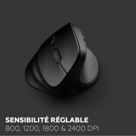 Mobility Lab C30W Conjunto de Teclado y Ratón Inalámbricos Ergonómicos Negro para Escritorio y Oficina