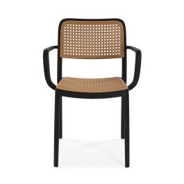 Silla Reposabrazos Venus Negra Versa 58X81CM (4 Unidades) Silla Reposabrazos Venus Negra Versa 58X81CM (4 Unidades)