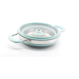 Cazuela Retráctil de Silicona con Tapa de Vidrio, 20cm - Apta para Horno (hasta 200°C) y Placas (excepto Inducción) Precio: 36.88999963. SKU: S7121038