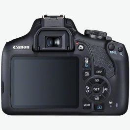 Canon EOS 2000D Cámara Réflex (SLR) 24.1MP Full HD con Objetivo EF-S 18-55mm f/3.5-5.6 III Negro WiFi NFC