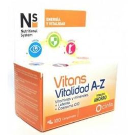 Ns Vitans Vitalidad A-Z 100 Comp Precio: 28.9500002. SKU: B18VD56S8G