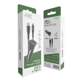 Cargador de Coche Myway 1,2 m Negro