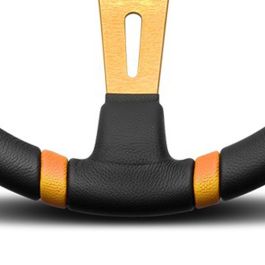 Momo Volante Drifting 350 mm Piel Naranja MOMVDRIFT35NEARR