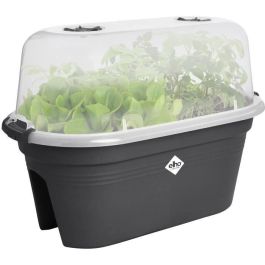 ELHO ELH8711904538057 Balconera Set de Cultivo 55 Living Black L 55 x A 28,5 x A 25 cm - 100% reciclado ELHO ELH8711904538057 Balconera Set de Cultivo 55 Living Black L 55 x A 28,5 x A 25 cm - 100% reciclado