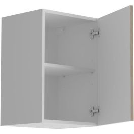 Oslo Mueble Alto 1 Puerta - Jackson Chêne Décor - L 40 x D 36 x H 58 cm - 244301