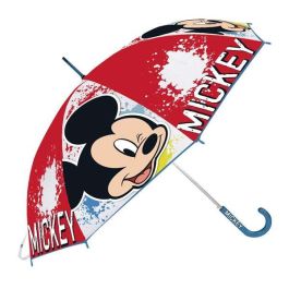 Paraguas Mickey Mouse Happy smiles Rojo Azul (Ø 80 cm) Precio: 7.49999987. SKU: S4305125