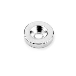 Micel im31 Imán de Neodimio Aro Avellanado Níquel 12x6 mm (Ø8-4 mm) para Carga 3.30 kg, Magnetización Axial Precio: 2.8900003. SKU: B1DQC5RLWE